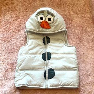 Disney Brand Olaf hooded Vest